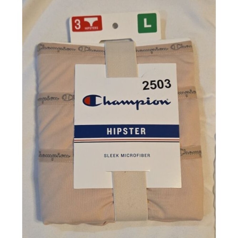 Champion Women's 3 Pack Hipster Panties Size L NWT New